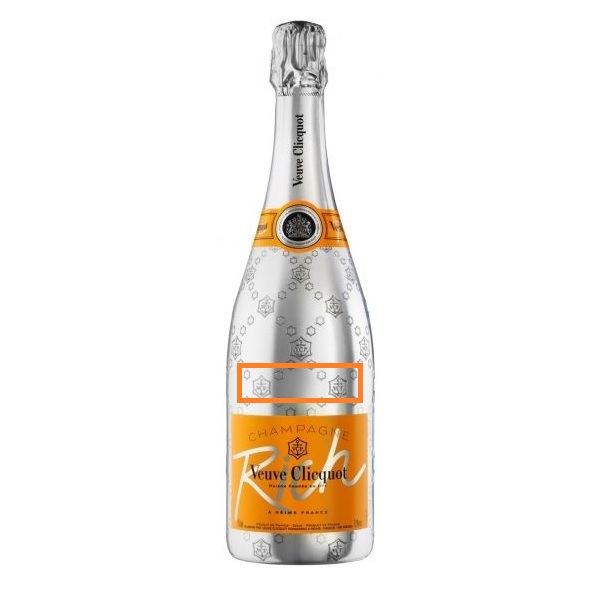 Veuve Clicquot Rich Champagne Graveren / Personaliseren