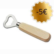 houten flessenopener graveren personaliseren