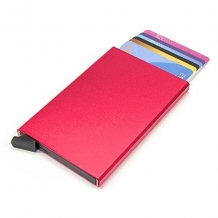 Figuretta RFID Creditcardhouder Aluminium Hard Roze