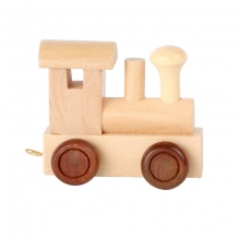 Houten Lettertrein graveren / personaliseren