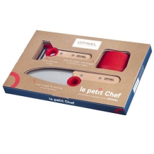 Opinel Le Petit Chef 3-Delige Kinder Keukenset graveren personaliseren