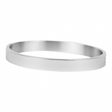 RVS Slavenarmband met Slotje 8mm Zilver