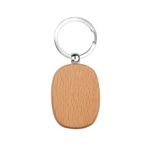 Sleutelhanger Hotelkamer Hout Graveren / Personaliseren