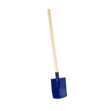Houten Strandschep / Tuinschep Blauw Graveren / Personaliseren