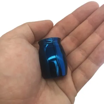 RVS Mini Urn Blauw