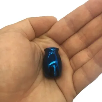 RVS Mini Urn Blauw