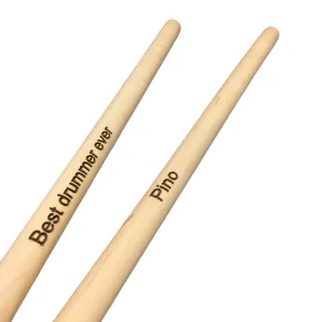 gepersonaliseerde / gegraveerde drumsticks