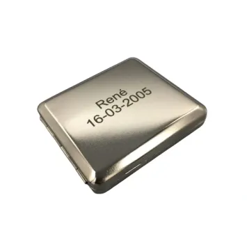Sigaretten Doosje Zilver