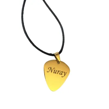 Plectrum Ketting Goud