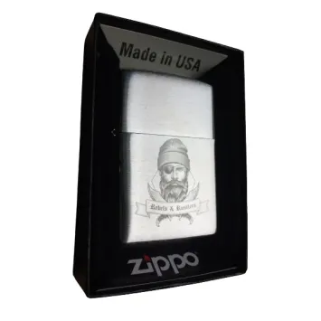 Zippo Benzine Aansteker Classic Brushed Chrome