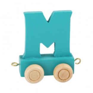 Houten Lettertrein graveren / personaliseren