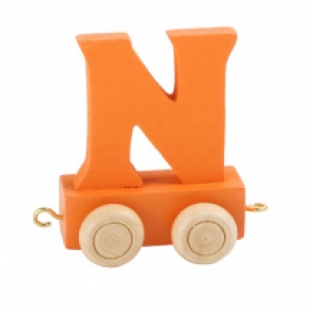 Houten Lettertrein graveren / personaliseren