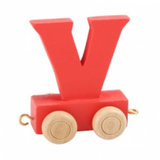 Houten Lettertrein graveren / personaliseren
