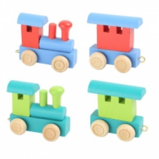 Houten Lettertrein graveren / personaliseren