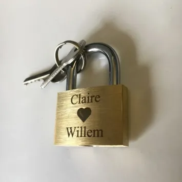 gepersonaliseerd slotje