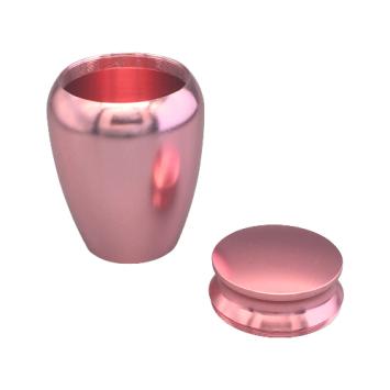 Gepersonaliseerde Roze Mini Urn