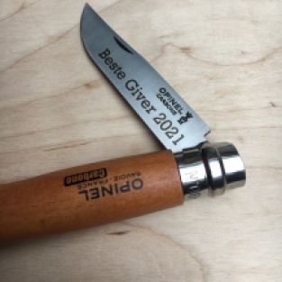 gepersonaliseerd / gegraveerd opinel zakmes