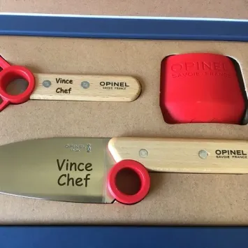 Opinel Le Petit Chef 3-Delige Kinder Keukenset