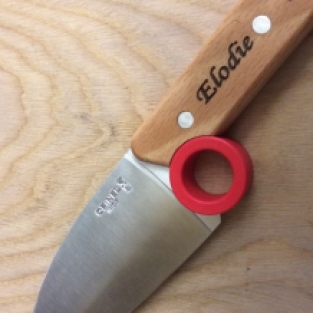 Opinel Le Petit Chef 3-Delige Kinder Keukenset graveren personaliseren