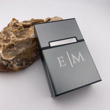 Sigarettendoosje Brushed Aluminium