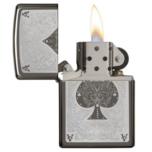 Zippo Benzine Aansteker Ace Filigree graveren personaliseren