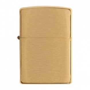 zippo benzine aansteker armor brushed brass graveren personaliseren