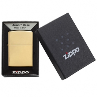 zippo benzine aansteker armor high polish brass graveren personaliseren