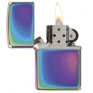 Zippo Benzine Aansteker Multi Color graveren personaliseren